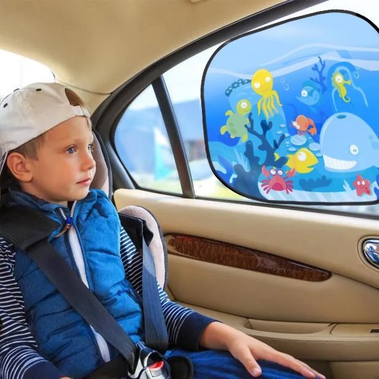 Pare soleil voiture bébé | Protection UltraShield - Mon Univers Automobile